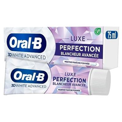 ORAL B Dentifrice 3d White Advanced Luxe Perfection Oral-b - Le Tube De 75ml