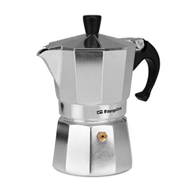 ORBEGOZO  Kf300 3 Cups Coffee Maker Argent&eacute;