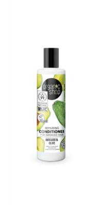 ORGANIC SHOP  Baume capillaire revitalisant &agrave; l'huile d'olive et