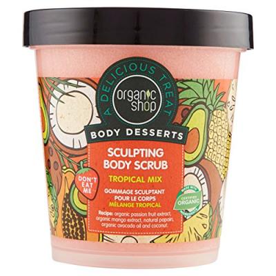 ORGANIC SHOP  Exfoliating Body Scrub Tropical Blend 450ml