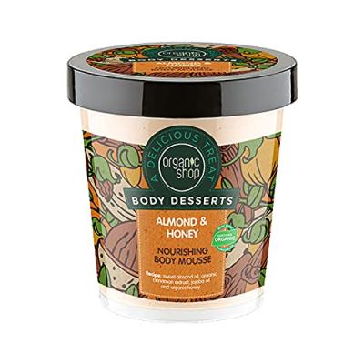 ORGANIC SHOP  Mousse Corporelle Nourrissante Amande & Miel 630 gr