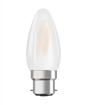 OSRAM  bougie LED B22d Classic 827 4&nbsp;W mate