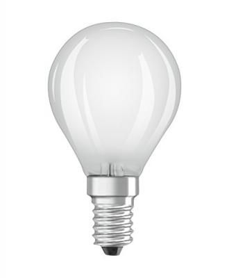 OSRAM Ampoule goutte LED E14 4&nbsp;W 827 mat&eacute; x2