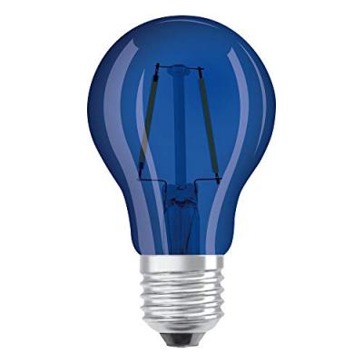 OSRAM  ampoule LED E27 Star D&eacute;cor Cla A 2,5&nbsp;W bleue