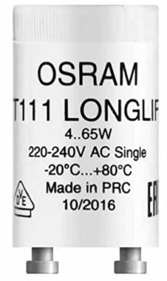 OSRAM  Lot de 25 Starters ST111 LONGLIFE Pour tubes Fluo 4-80 W
