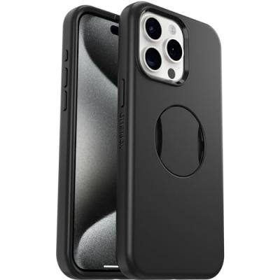 OTTERBOX  Coque Otter + Pop Symmetry iPhone 15 Pro Max - Noir