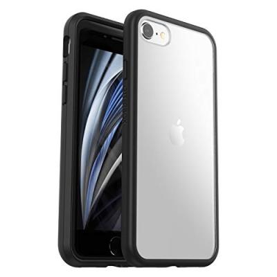 OTTERBOX  React Series - Coque de protection pour t&eacute;l&eacute;phone portable - cristal noir - pour Apple iPhone 7, 8, SE (2e g&eacute;n&eacute;ration), SE (3rd generation) 