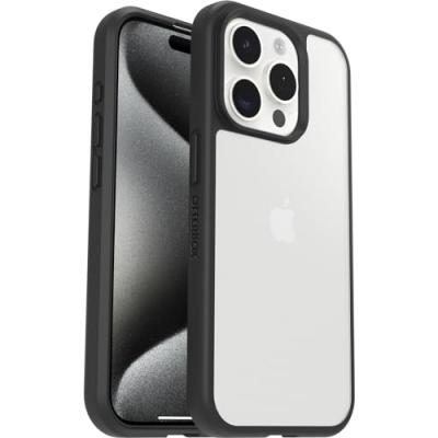OTTERBOX  React Apple iPhone 15 Pro Black Crystal - clear/black - ProPack