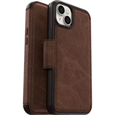 OTTERBOX  &Eacute;tui de t&eacute;l&eacute;phone Strada iPhone 14 Plus - Brun