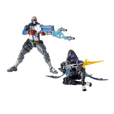 HASBRO Figurine Collectible Action Figure - Overwatch Ultimate - Ana et Soldier - Twin 