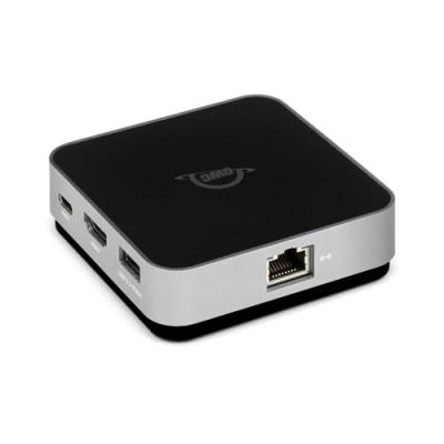 OWC  USB-C Travel Dock E Gris Sid&eacute;ral - Dock USB-C de poche