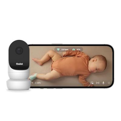 OWLET Babyphone audio avec vid&eacute;o  Cam 2 blanc