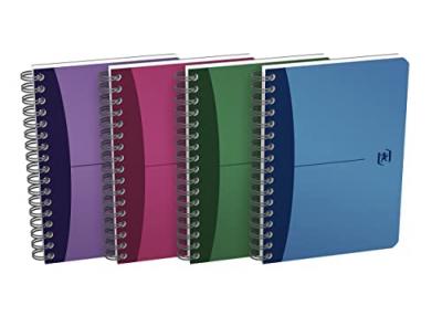 HAMELIN Oxford Office carnet reliure int&eacute;grale, format A6, - Lot de 3