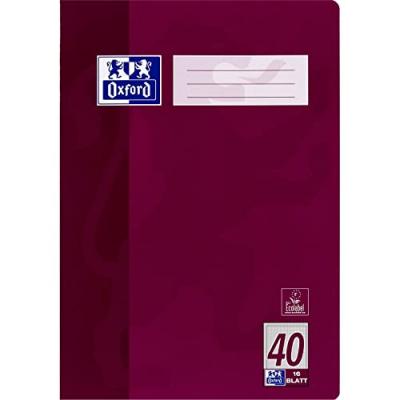 OXFORD  100050320&nbsp;Cahier Format A4/16&nbsp;feuilles lin&eacute;ature 40