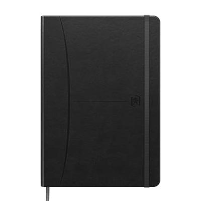 OXFORD Cahier -signature A5 160p 90g Lign&eacute; Noir - 