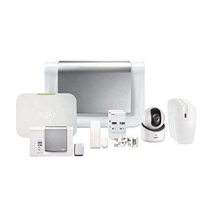 DIAGRAL Pack alarme maison connect&eacute;e DIAG17CSF avec GSM - Compatible Animaux - Kit 3