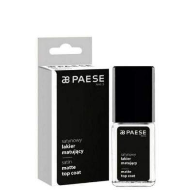 PAESE  Vernis de finition satin&eacute; mat pour ongles