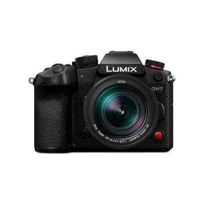 PANASONIC Appareil photo hybride Lumix GH7 Noir + 12-60mm f/2.8-22 Leica 