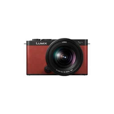PANASONIC Appareil photo hybride  Lumix S9 Rouge + Optique 20-60mm f/3.5-22 