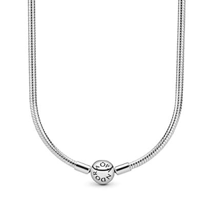 PANDORA Collier Maille Serpent  Moments  Moments