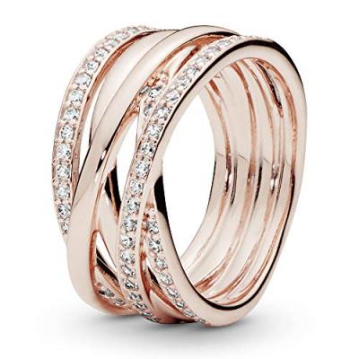 PANDORA  Femme Vermeil Alliance et anneau - 180919CZ-58
