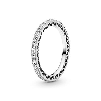 PANDORA  - Bague - Argent 925 - Oxyde de Zirconium - T52-190963CZ-52