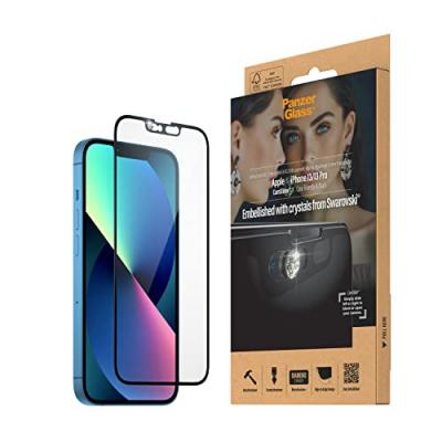 PANZERGLASS  CamSlider Case Friendly Swarovski - iPhone 13 / iPhone 13 Pro - Neuf