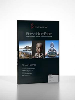 HAHNEMUHLE Hahnem&uuml;hle papier photo Baryta FB 350g A4 brillant 25 feuilles