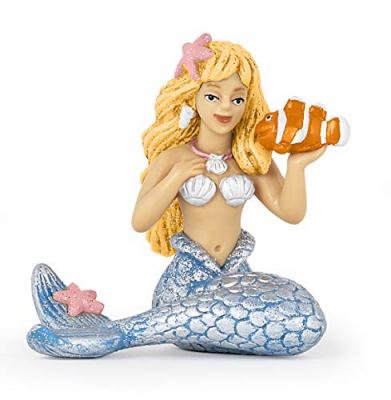 PAPO  Figurine Sir&egrave;ne argent&eacute;e Pour Enfant