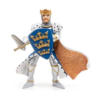 PAPO Figurine Roi Arthur bleu 
