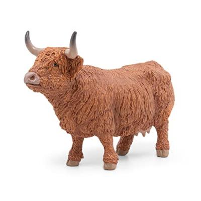PAPO  - Figurine Figurine Vache Highland multicolore