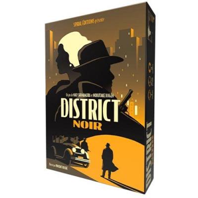 SPIRALE EDITION Parkage District Noir - Jeu &agrave; 2 Joueurs - Tactique et Malin