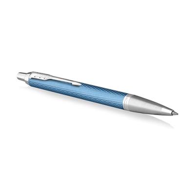 PARKER Stylo &agrave; bille  IM Premium Bleu et Gris