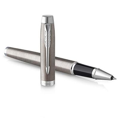 PARKER Stylo roller  IM Finitions Chrom&eacute;es Acier