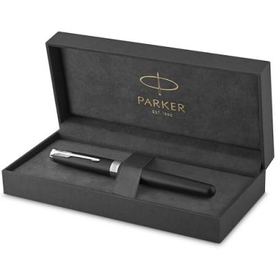 PARKER Stylo plume Sonnet noir mat plume moyenne