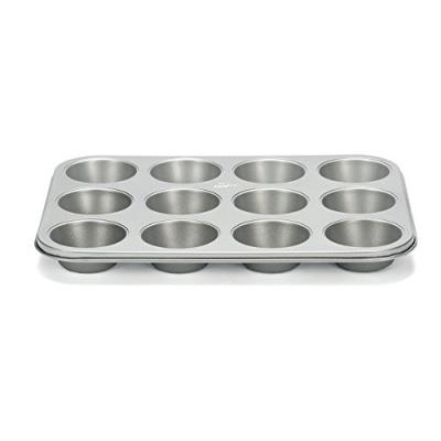 PATISSE Moule &agrave; 12 muffins ou cupcakes en acier antiadh&eacute;sif 35x27cm