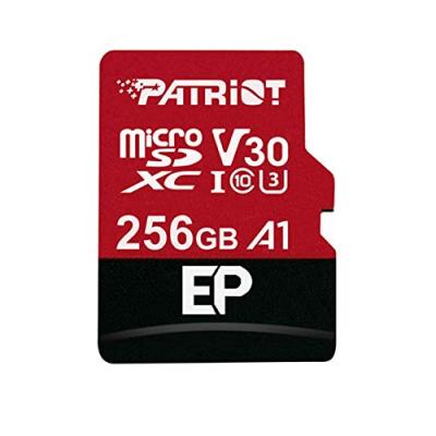 PATRIOT MEMORY S&eacute;rie ep 256 go microsdxc PEF256GEP31MCX