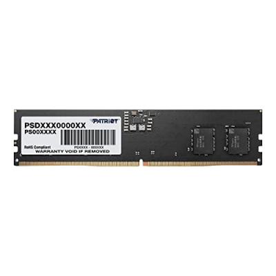 PATRIOT M&eacute;moire RAM  Signature Line PSD58G480041 8Go DDR5 4800MHz CL40 Noir