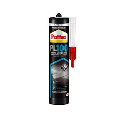 PATTEX Colle fixation PL100  high tank - blanc - 1726674 - Blanc