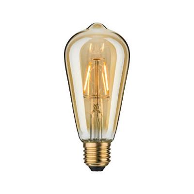 PAULMANN Ampoule LED Rustika &agrave; filament E27 - 2,5W - 1700K - 150lm - Non dimmable - Or