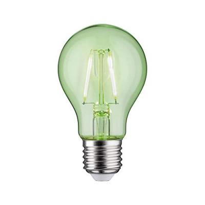 PAULMANN Ampoule LED Sp&eacute;cial - Bulbe - Verre clair - E27 - 1W - Vert