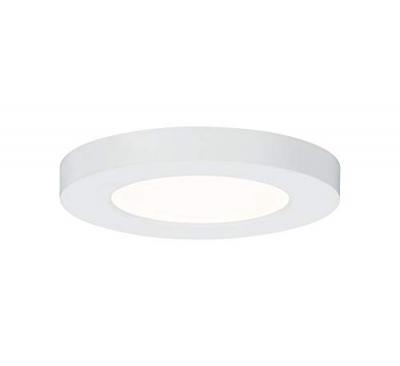PAULMANN  - Panneau encastr&eacute; led - Rond - 6W - 3000K - Blanc - Blanc
