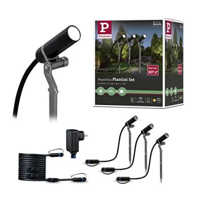 PAULMANN  Plug & Shine Plantini 3&nbsp;000&nbsp;K set 3 base