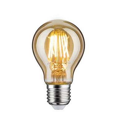 PAULMANN Ampoule LED Sph&eacute;rique &agrave; filament E27 - 6W - 1700K - 500lm - Dimmable - Or