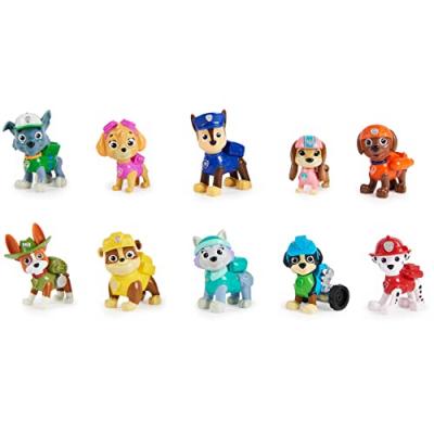 SPIN MASTER Multipack 10 Figurines Paw Patrol 10&egrave;me Anniversaire Pat&rsquo;Patrouille