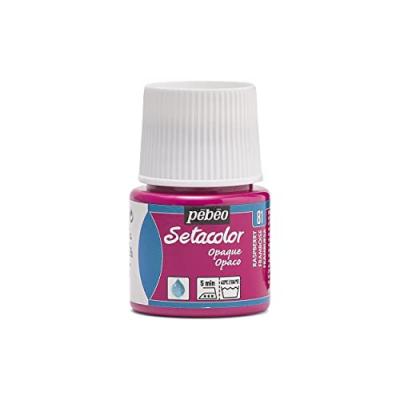 PEBEO P&eacute;b&eacute;o 295081 Setacolor Opaque 1 Flacon Framboise 45 ml