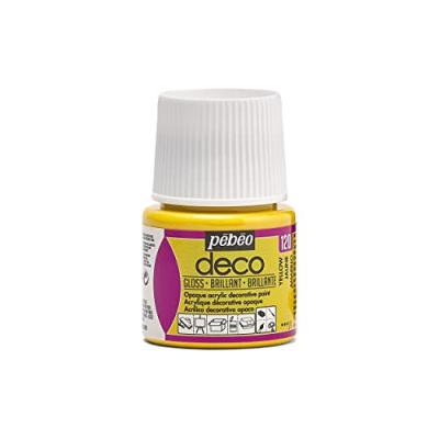  P&eacute;b&eacute;o Deco Peinture 45 ml Brillant Jaune 092120