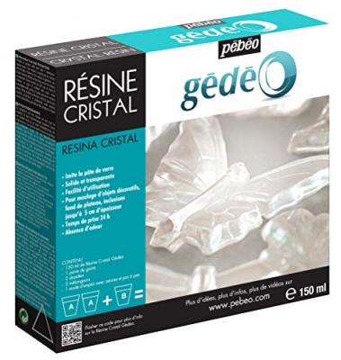 PEBEO R&eacute;sine G&eacute;d&eacute;o - kit Cristal 150 ml - P&eacute;b&eacute;o - couleur variant