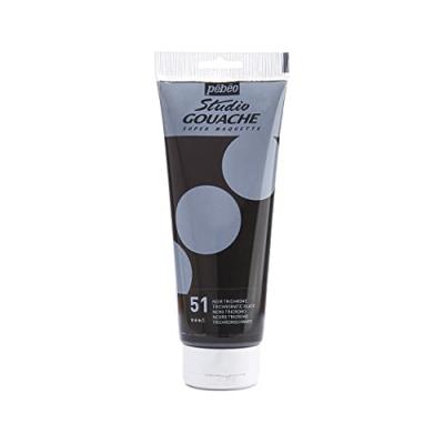 GENERIQUE P&eacute;b&eacute;o peinture gouache 1 tube de 220 ml noir trichrome