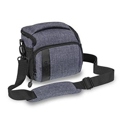 PEDEA  Grand ""Fashion Sac/&eacute;tui pour appareil photo - Gris